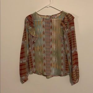 Aztec blouse